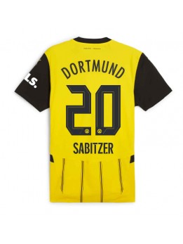 Borussia Dortmund Marcel Sabitzer #20 Domaci Dres 2024-25 Kratak Rukavima